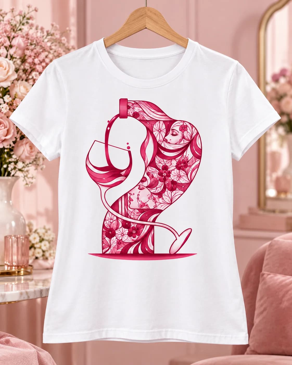 Polera De copas Pink Mood